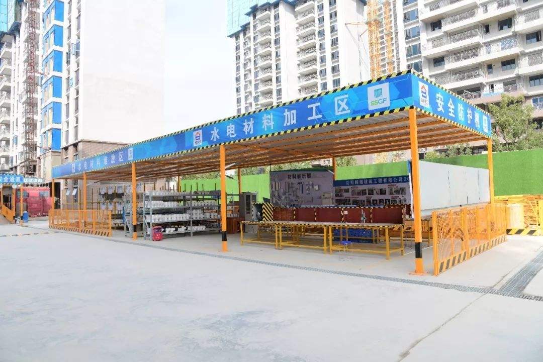 平舆县水电材料堆放棚